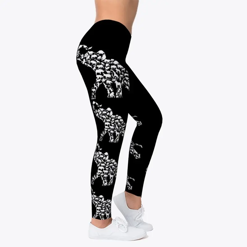 Yoga Pants repeating design