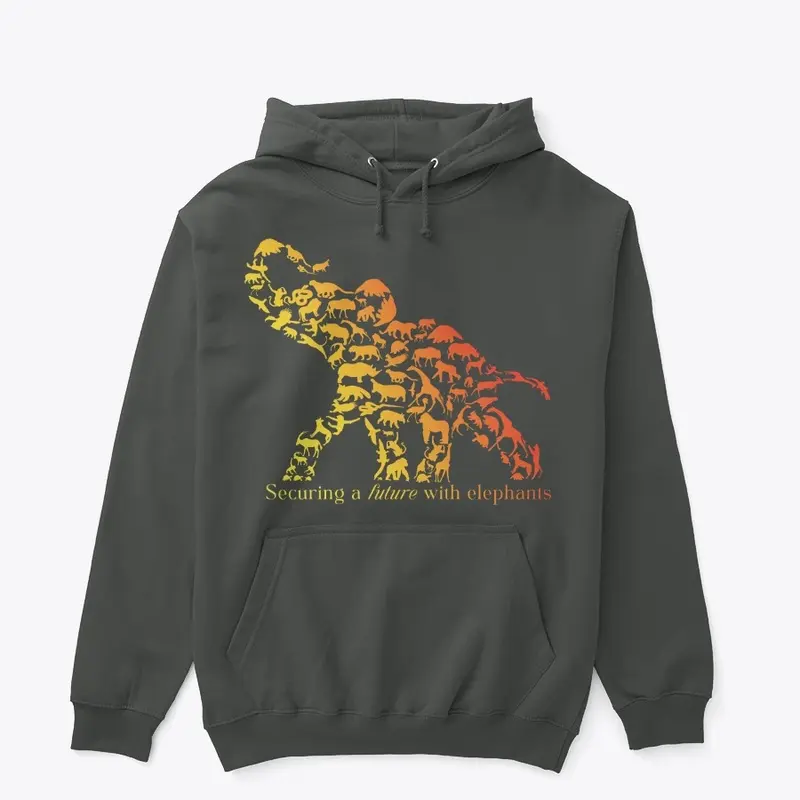 Multispecies Hoodie Red/Orange/Yellow