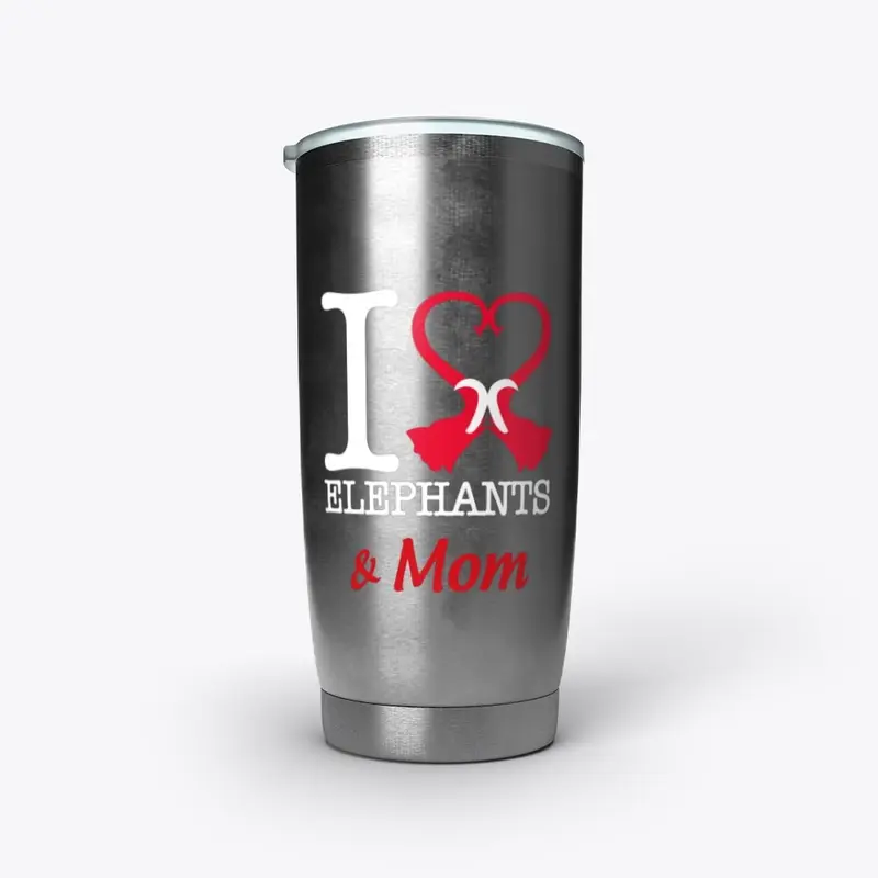 I heart Mom Drinkware